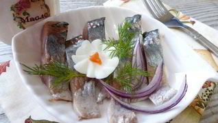 Сельдь домашнего посола