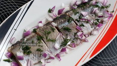сельдь соленая