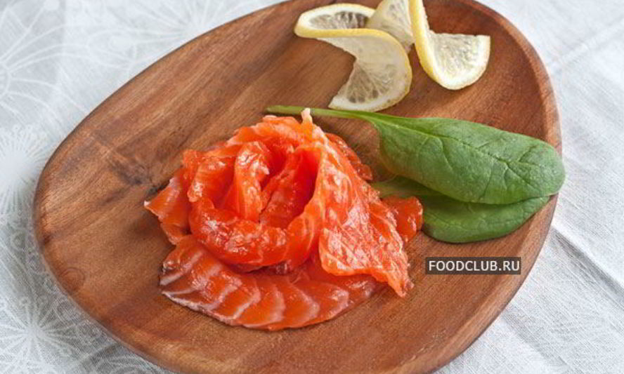 Рецепт семга слабосоленая