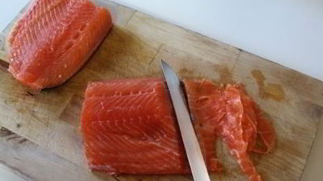 семга соленая