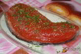 Слабосоленая форель с приправами