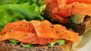 Слабосоленая форель