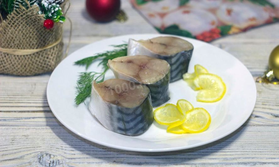 Рецепт слабосоленая скумбрия
