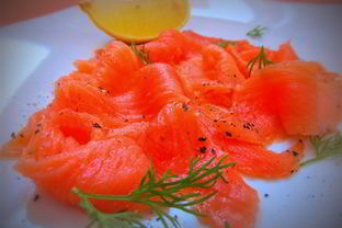 Слабосоленый лосось по-шведски