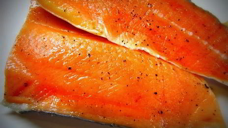 слабосоленый лосось по-шведски