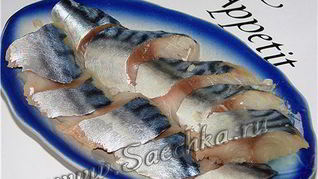 Соленая скумбрия