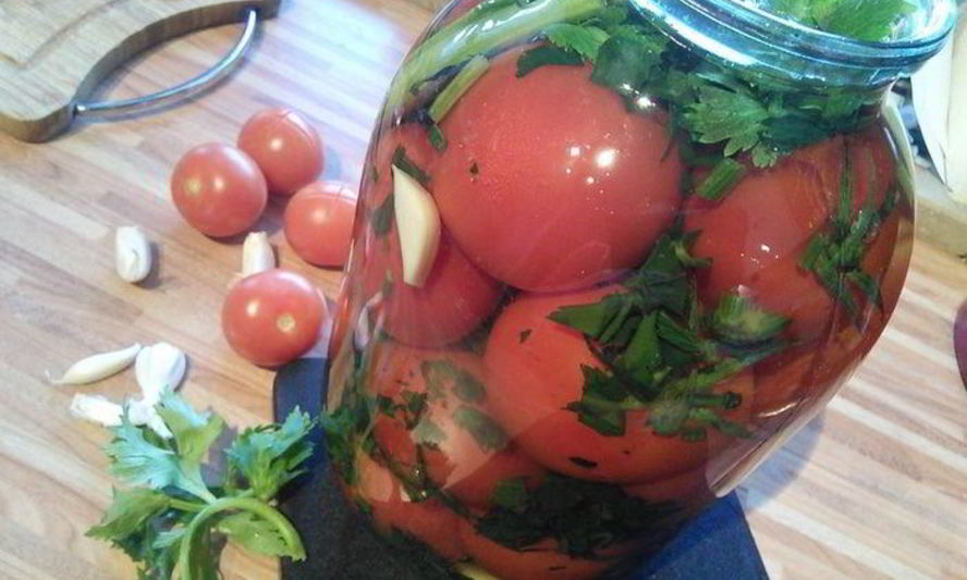 Рецепт соленые помидоры зимой