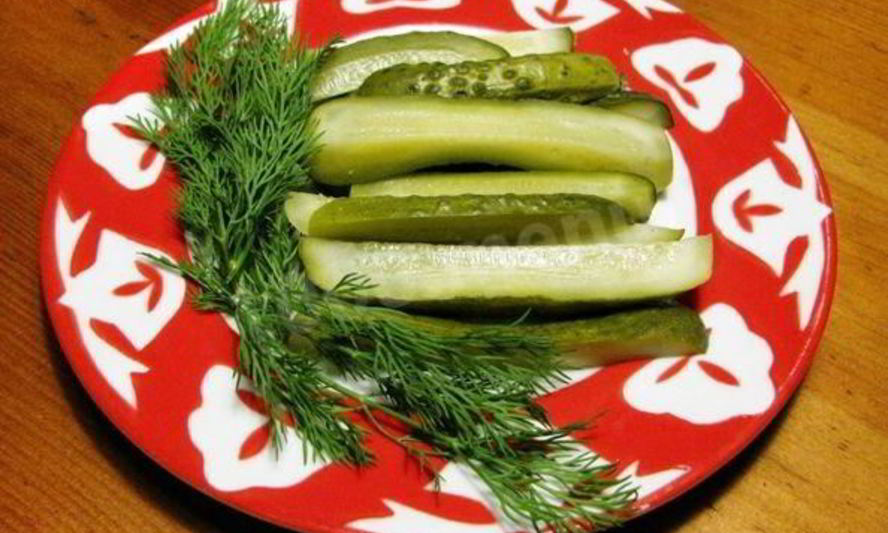 Рецепт вкусные малосольные огурцы в кастрюле