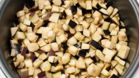 соте из баклажанов на зиму