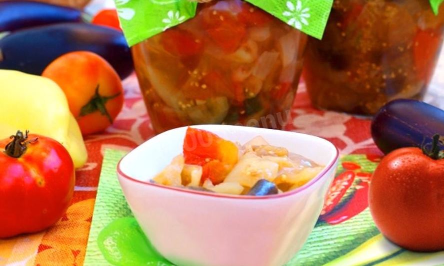 Рецепт соте из овощей на зиму