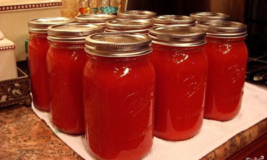 Рецепт томатный сок на зиму