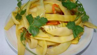 Турша из стручковой фасоли по-армянски на зиму