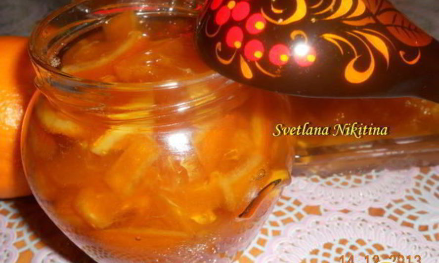 Рецепт апельсиновое варенье в мультиварке