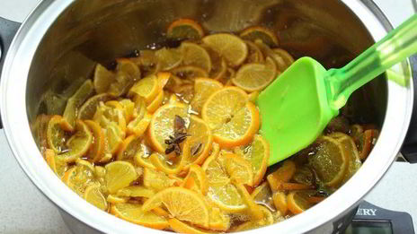 апельсиновый конфитюр с бадьяном