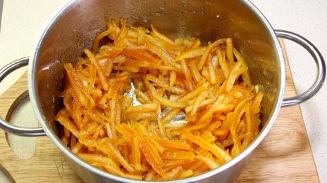 апельсиновые цукаты из кожуры