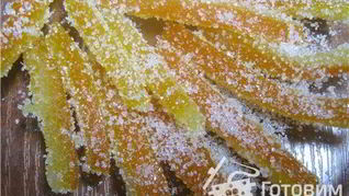 Апельсиновые цукаты