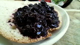 Черничное варенье пятиминутка