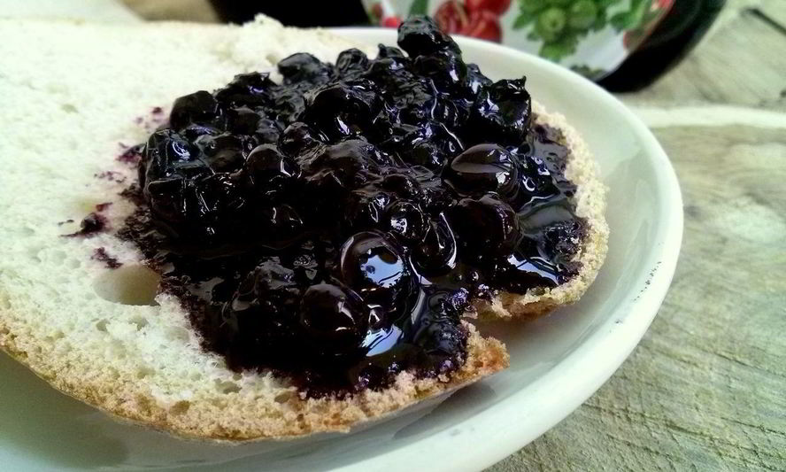 Рецепт черничное варенье пятиминутка