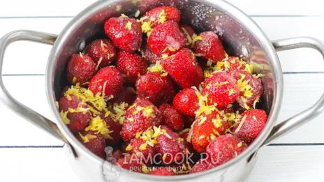 клубничное варенье с лимоном