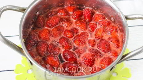 клубничное варенье с лимоном