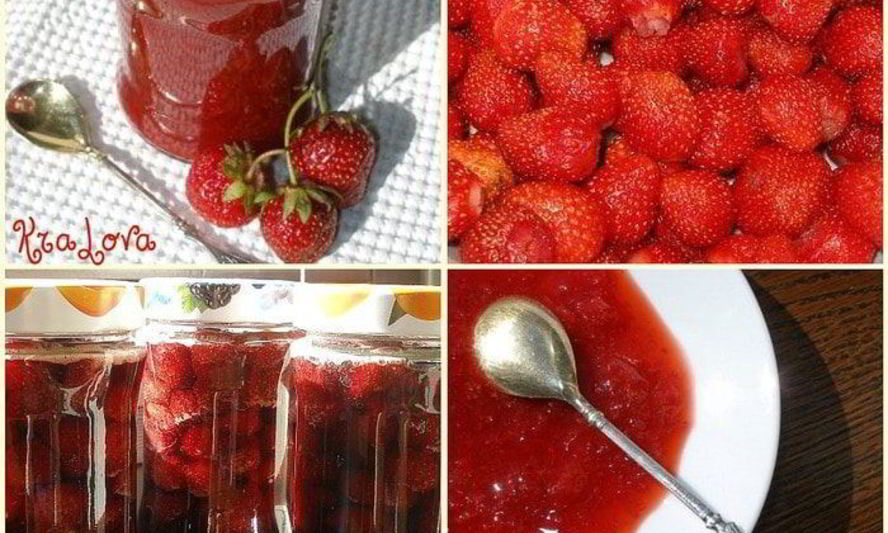 Рецепт клубничное варенье