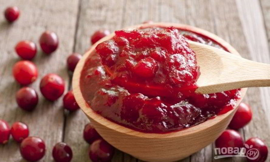 Рецепт клюквенное варенье