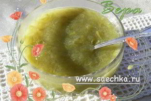 Конфитюр из ревеня