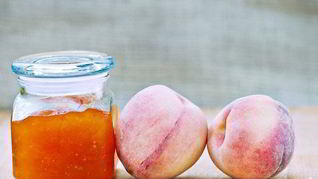 Персиковое варенье в микроволновке