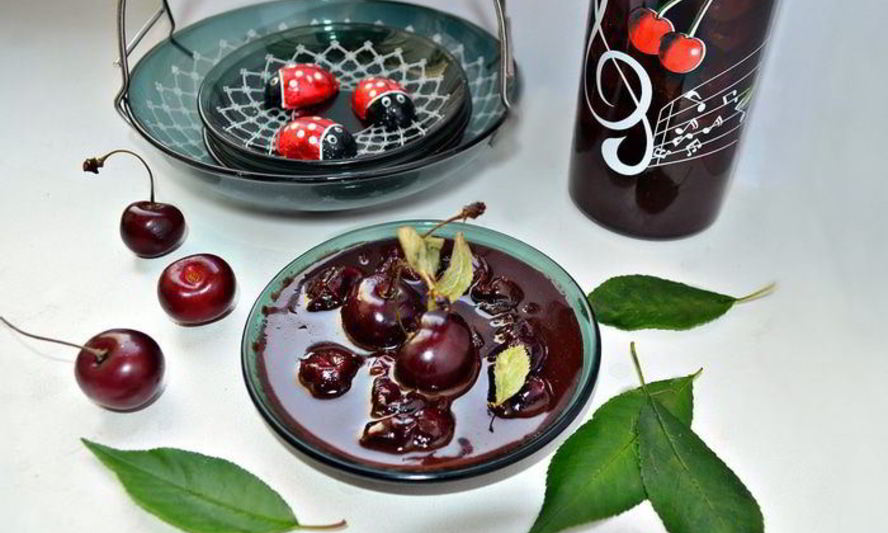 Рецепт шоколадно-вишневое варенье