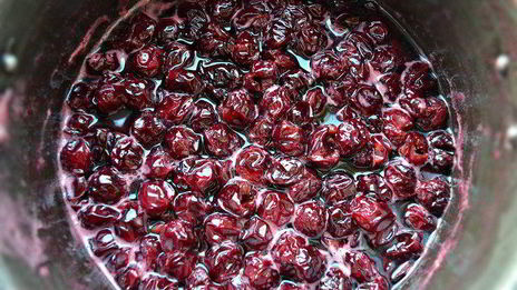 шоколадно-вишневое варенье