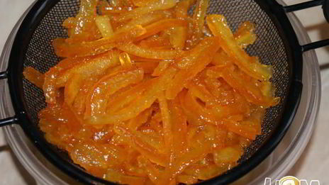 цукаты из апельсиновых корочек