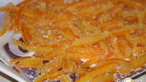 цукаты из апельсиновых корочек