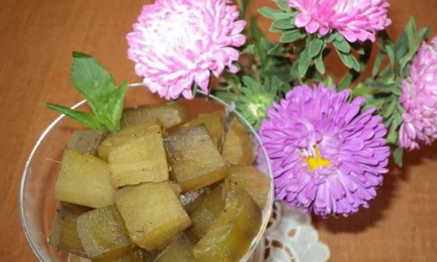 Рецепт цукаты из баклажан