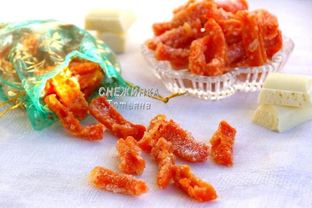 Цукаты из моркови