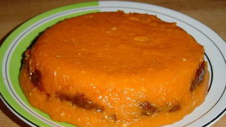 тыква со сливовым вареньем