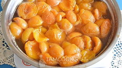 варенье из абрикосов дольками
