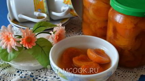 варенье из абрикосов дольками