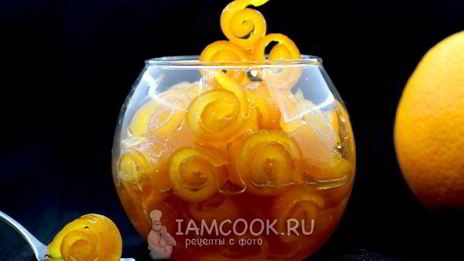 варенье из апельсиновых корок