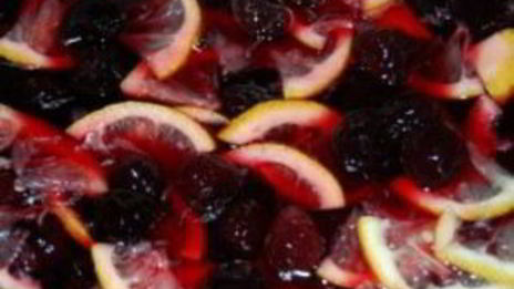 варенье из черешни с лимоном