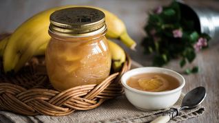 Варенье из дыни с бананами