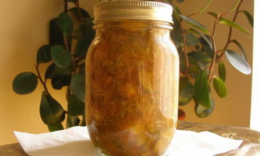 Рецепт варенье из кабачков в сиропе