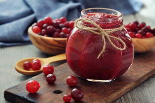 Варенье из клюквы без варки