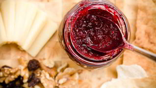 Варенье из клюквы на меду