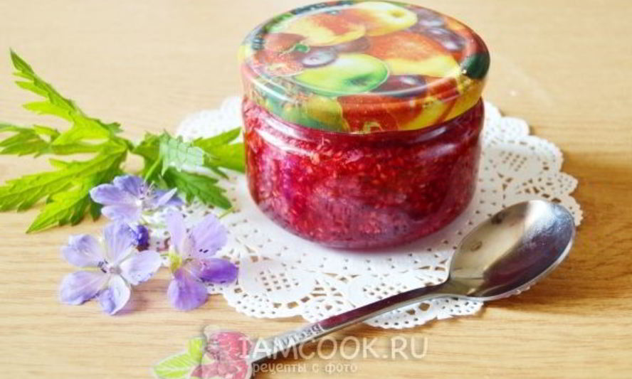 Рецепт варенье из малины без варки