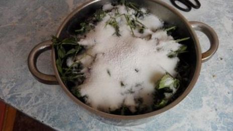 варенье из мяты