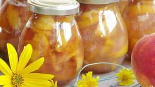 Варенье из персиков без воды