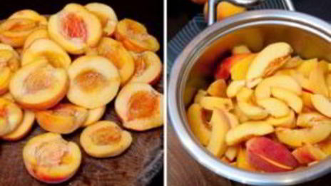 варенье из персиков без закатки