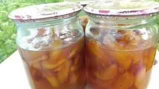 Варенье из персиков по-гречески