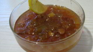 Варенье из ревеня с лимоном