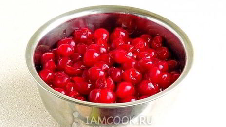 варенье из вишни с малиной